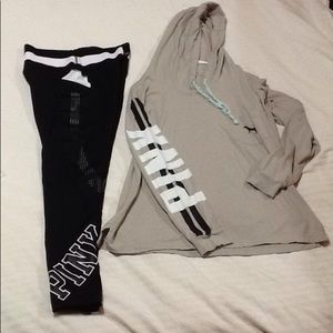 VS PINK set, sz. L .  NWOT ! ...